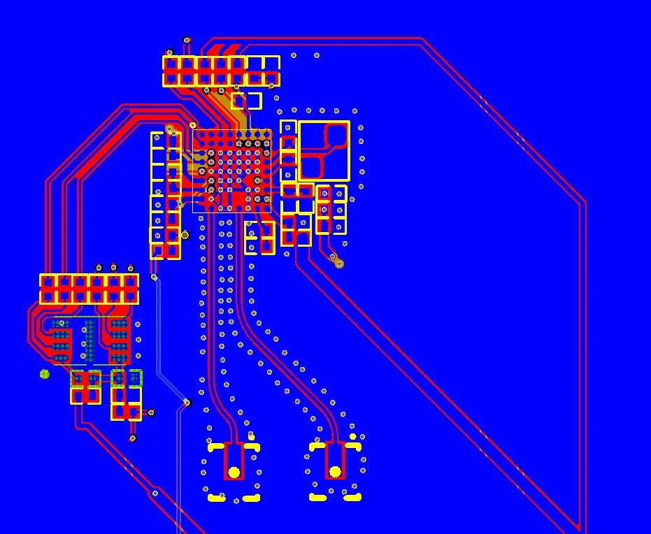 TV receiver PCB